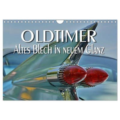 Oldtimer - Altes Blech in neuem Glanz (Wandkalender 2026 DIN A4 quer), CALVENDO Monatskalender