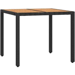 vidaXL, Gartentisch + Balkontisch, Gartenmöbel Set (90 x 90 x 75 cm)