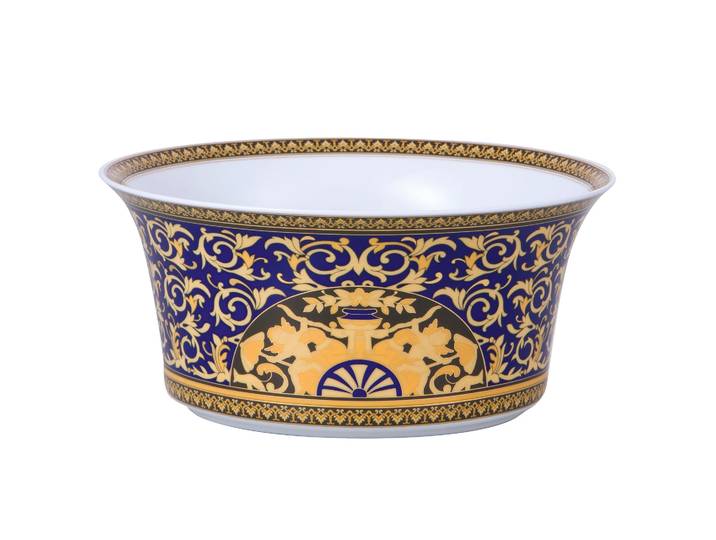Versace Versace Medusa Blue saladeschaal Groot