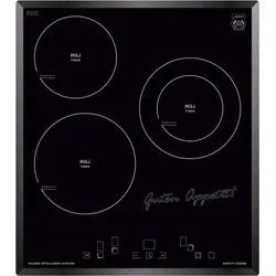 Kaiser KCT 4745 F Hi Light Glaskeramik Kochfeld 45cm Herd mit Facetten mit Funktionsdisplay