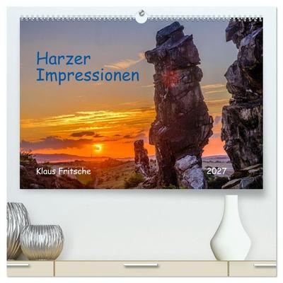 Harzer Impressionen - Natur, Kultur und Geschichte (hochwertiger Premium Wandkalender 2027 DIN A2 quer), Kunstdruck in Hochglanz
