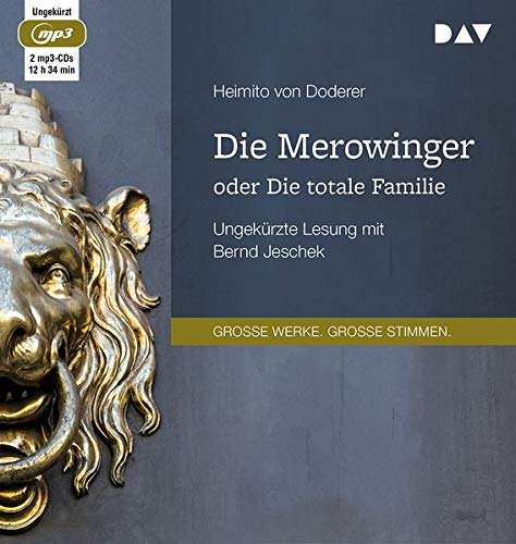 Doderer, Heimito von - Die Merowinger oder Die totale Familie: Ungekürzte Lesung mit Bernd Jeschek (2 mp3-CDs) - Preis vom 13.10.2026 11:25:28 h