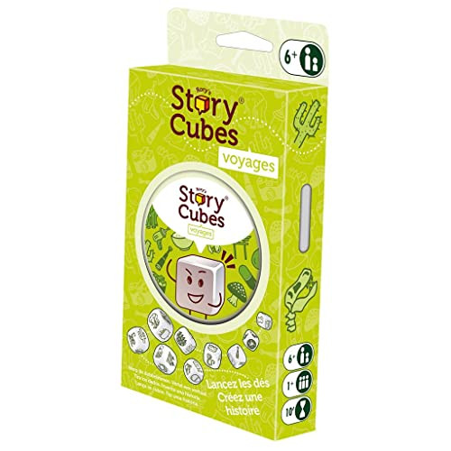 Zygomatic Story Cubes Reizen: Dobbelspel voor het vertellen van verhalen, meertalig, vanaf 6 jaar