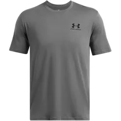 UNDER ARMOUR Sportstyle Left Chest Trainingsshirt Herren 025 - castlerock/black XXL