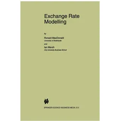 Exchange Rate Modelling, Fachbücher von Ian Marsh, Ronald MacDonald
