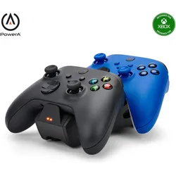PowerA Duo Charging Station (Xbox One S, Xbox One X, Xbox Series S, Xbox Series X), Schwarz