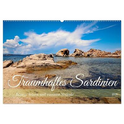 Traumhaftes Sardinien (Wandkalender 2026 DIN A2 quer), CALVENDO Monatskalender