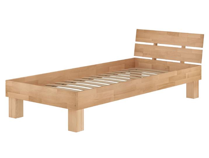 Tolles Buche Bett 90 x 200 cm für Jugendliche und Erwachsene
