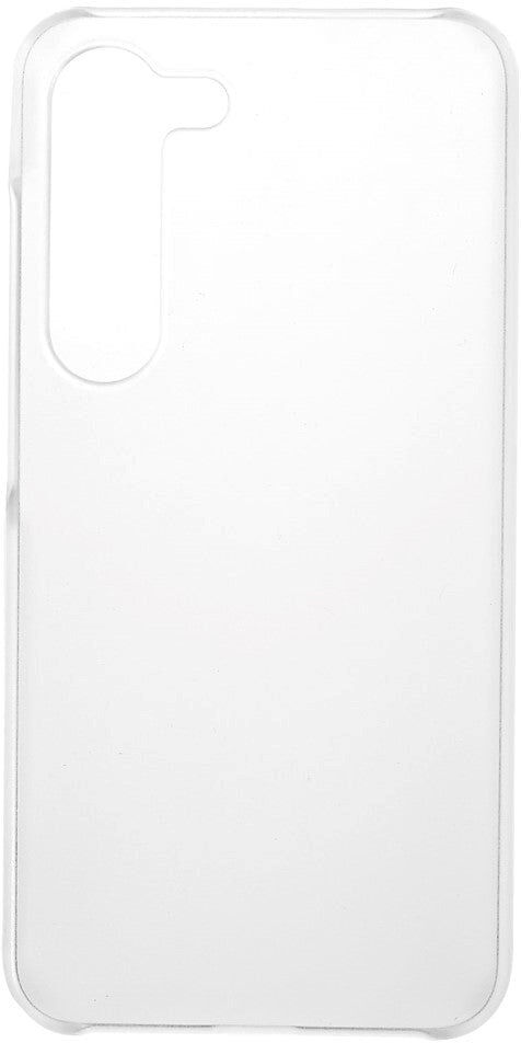 INCOVER Samsung Galaxy S23 Hårdt Plastik Bagside Cover - Gennemsigtigt