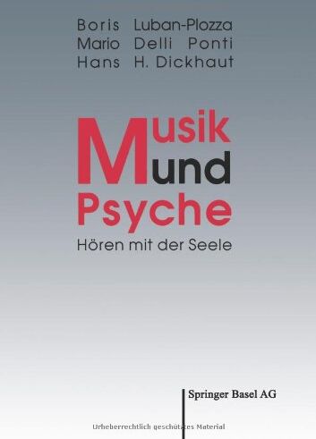 Boris Luban Plozza - Musik und Psyche - Preis vom 13.10.2026 19:28:25 h