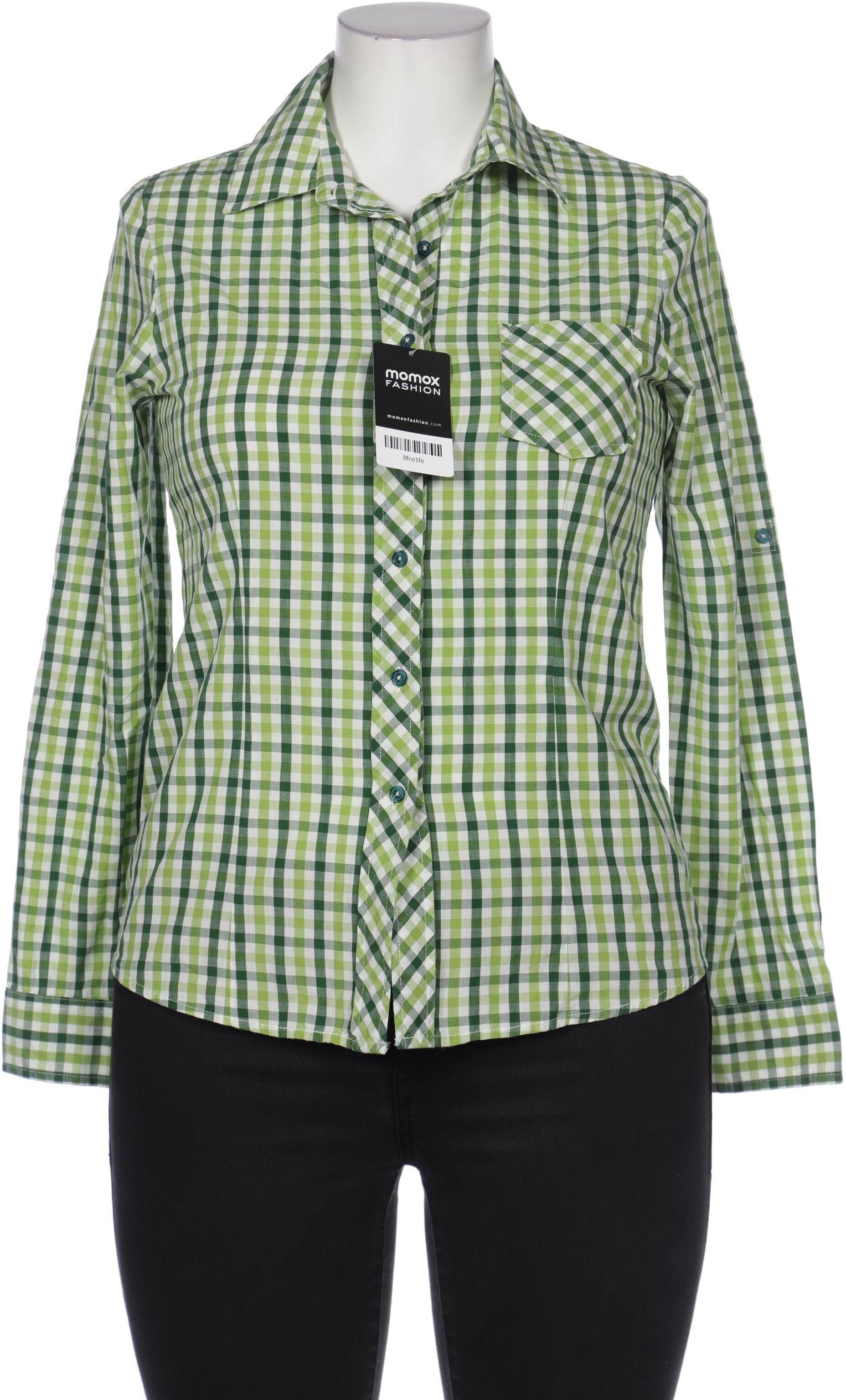 Theory Damen Bluse, Grün, Gr. L, Baumwolle - Second Hand