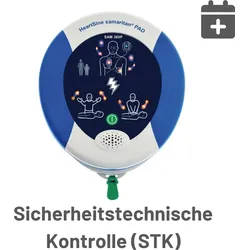 Sicherheitstechnische Kontrolle (STK) für HeartSine Defibrillatoren - vor Ort