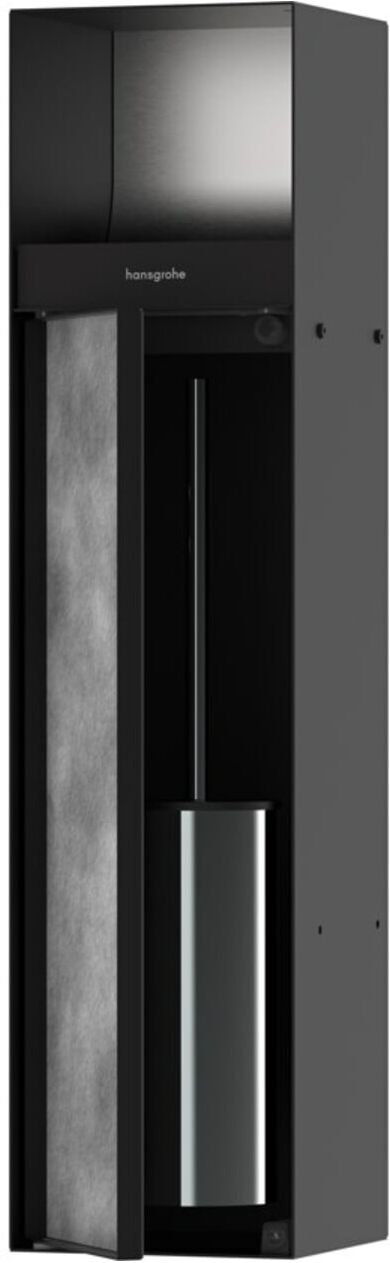 Hansgrohe Einbau-Toilettenbürstenhalter XtraStoris m Papierh., befl. Tür, mattschwarz (56062670)