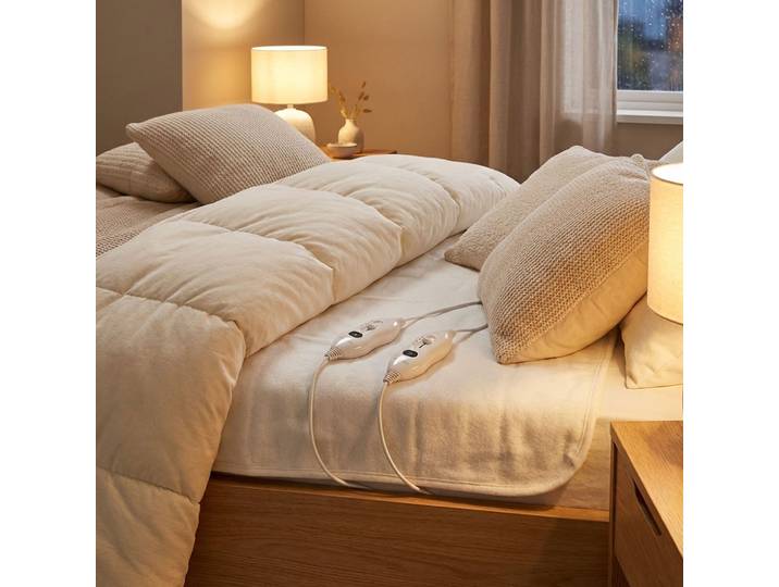 Wärmeunterbett, elektrische Heizdecke, beheizbare Unterdecke, 160 x 140 cm