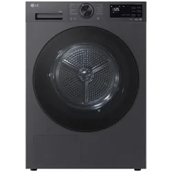 LG RT10X7B Trockner mit Dual Inverter Wärmepumpentechnologie schwarz 10 kg