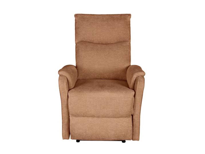 Fauteuil relax électrique tissu 1 place orange