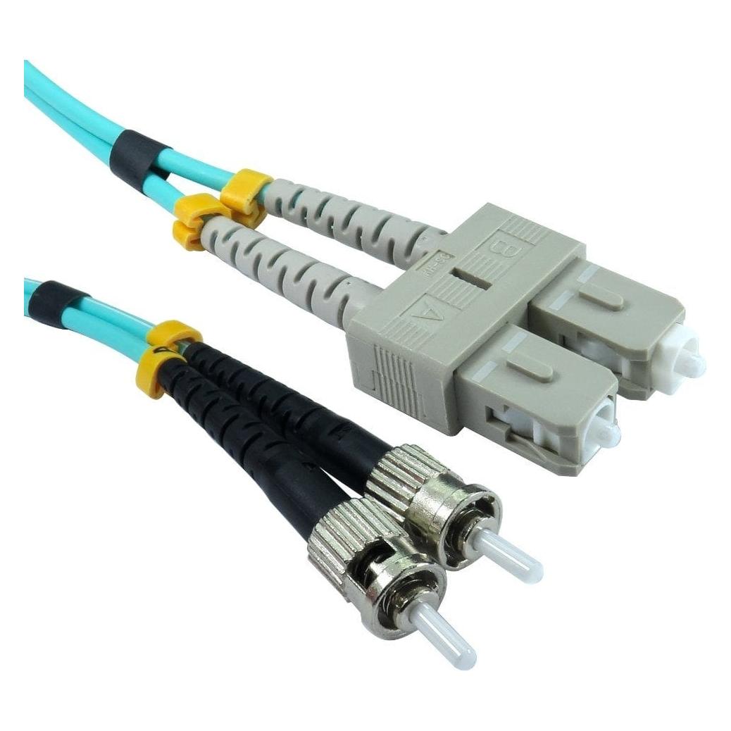 Cables Direct 5 Mtr St-Sc Mmd Om4 Fibre Cable (5 m) (FB4M-STSC-050D)