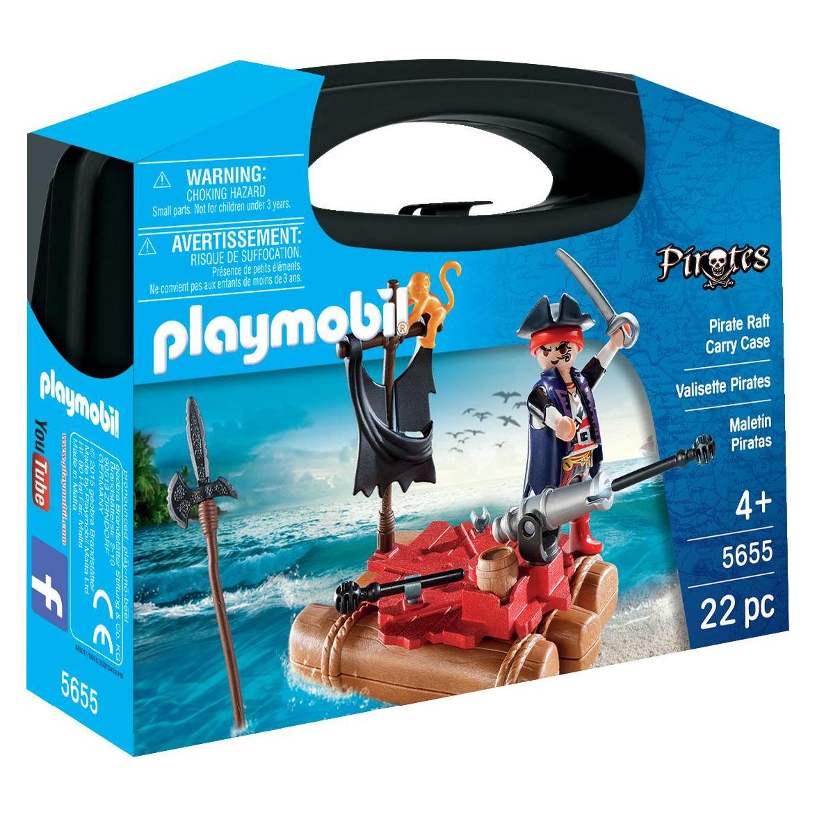 Playmobil Pirate Raft Carry Case (5655, Playmobil Pirates) (5655)