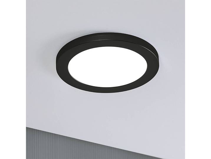 Panneau LED Cover 23 x 1 x 23cm Noir/Noir Matériau : Matière plastique Type de matière synthétique : Polycarbonate LED Module LED