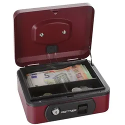 Rottner Geldkassette »Pro Box One« rot, 9x20x16 cm