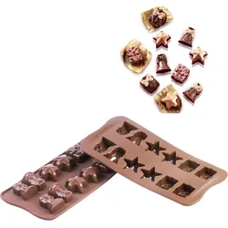 Scg06 Christmas Form für Schoko-Pralinen Silikon