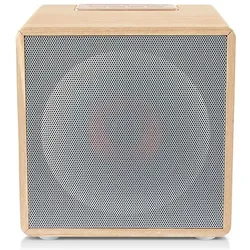 Livoo Bluetooth-fähiger Lautsprecher (20 h), Bluetooth Lautsprecher, Gold, Beige