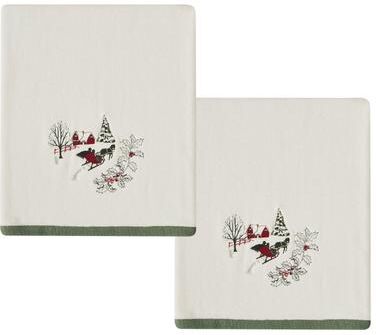 Avanti Linens Avanti Yuletide 2-Pack Bath Towel Set - Bath Towel 2 Pack