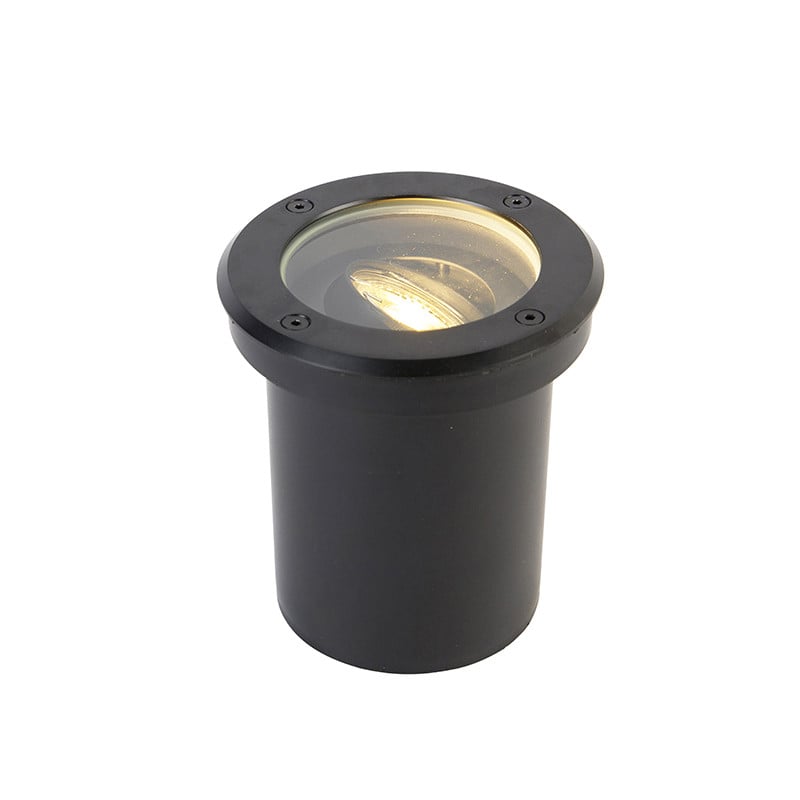 Qazqa Smart Buiten Grondspot Zwart - Verstelbare LED Accentverlichting met Wifi en GU10 - IP65