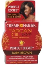 Creme of Nature Argan Oil Perfect Edges Castanho Escuro 63.7g