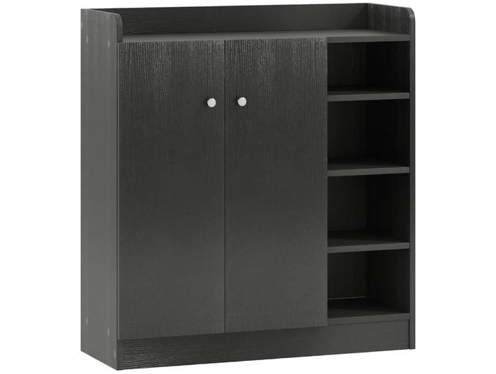 Armoire meuble à chaussures noir