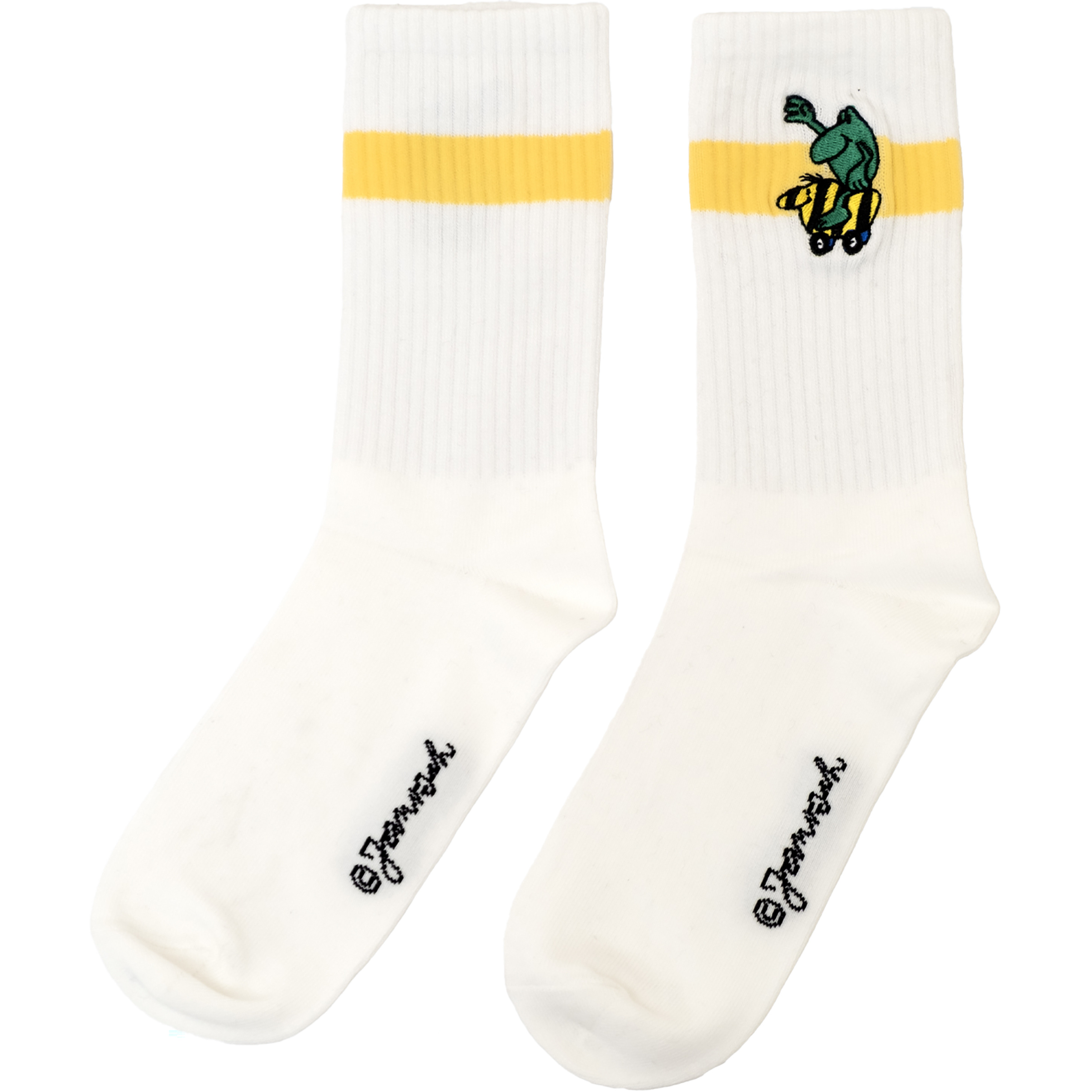 Bavarian Caps Tigerententaxi Freizeitsocken weiss Größe 36 Lifestyle Hautfreundlich