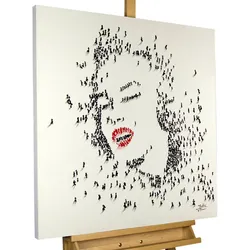 ÖLGEMÄLDE 80/80 cm