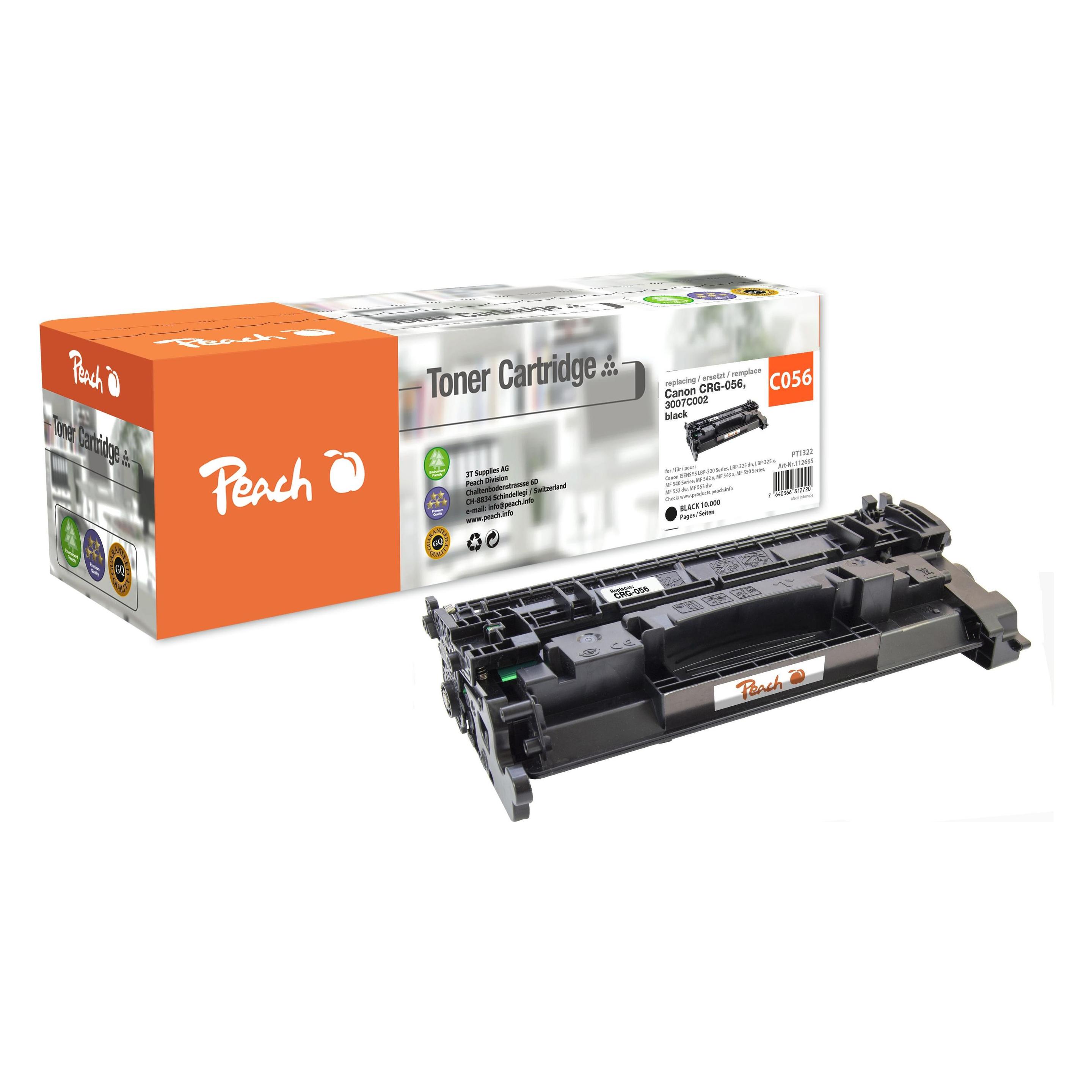Peach Toner Canon CRG-056BK Black (0F112665)