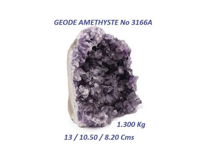 AMETHYSTE GEODE PIERRE NATURELLE MODELE