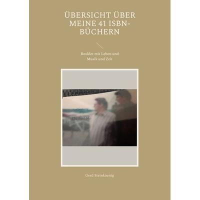 Übersicht über meine 41 ISBN-Büchern -