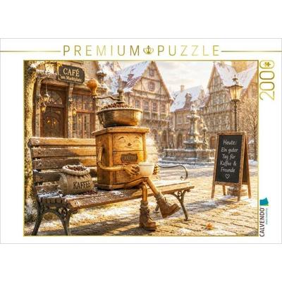 CALVENDO Puzzle Feiner Bohnenzauber | 2000 Teile Lege-Größe 90x67cm Foto-Puzzle für glückliche Stunden