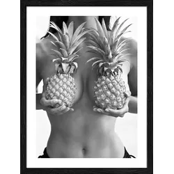 Gerahmtes Bild NEW BIKINI (BHT 32,50x42,50x2 cm) - bunt - BHT 32,50x42,50x2 cm