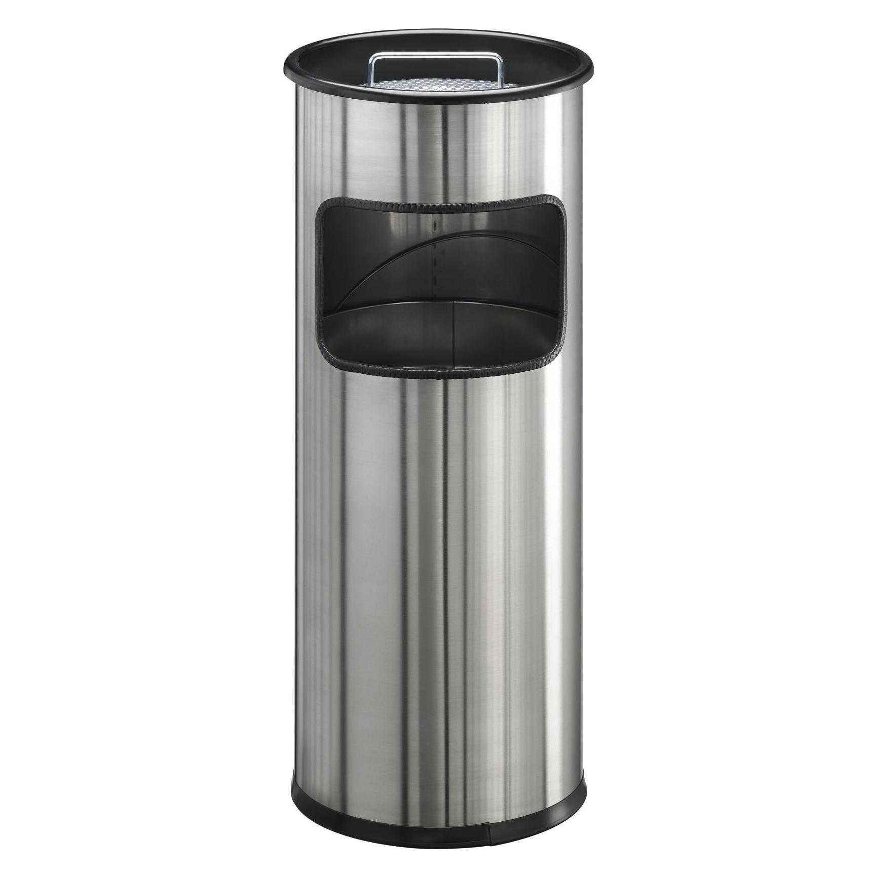 Durable Edelstahl-Standascher mit Sieb (17 l) (337323)