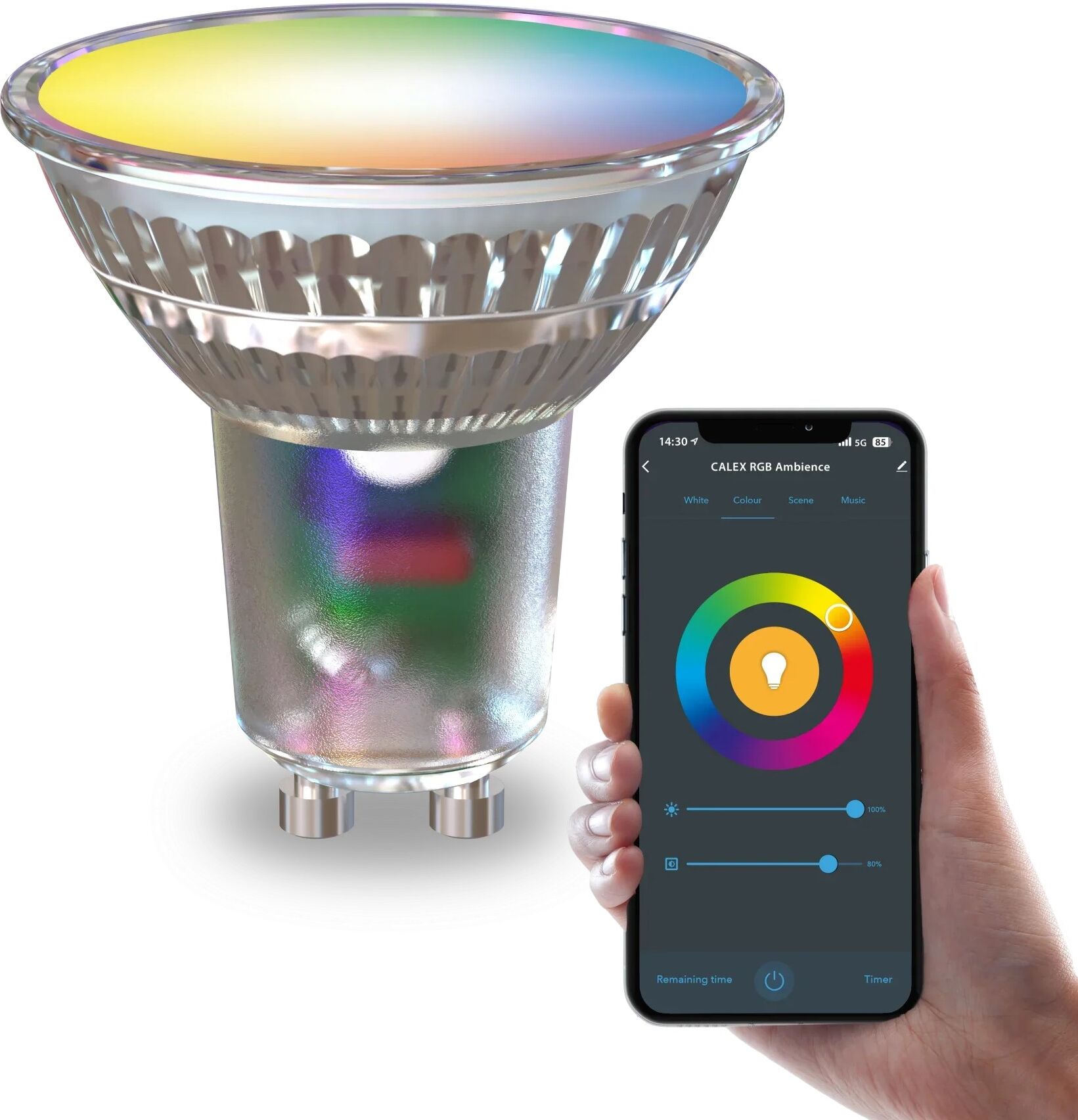 Calex Smart WIFI RGB LED 4.9W