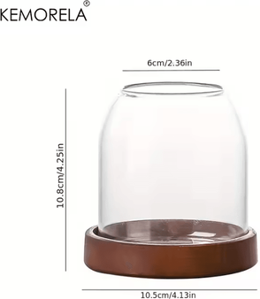 Inspire Curations KEMORELA Tableware Storage Jar With Tray b