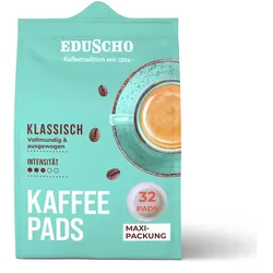Eduscho Kaffeepads Klassisch - 32 Pads - Intensität: 3/5