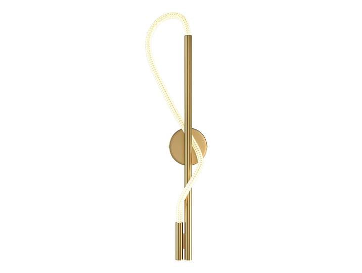 LED-Wandleuchte Tau Ø 13cm Gold Aluminium / Silikon LED LED-Platine