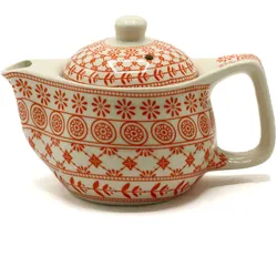 Small Herbal Teapot - Amber