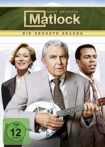 Andy Griffith - Matlock - Die sechste Season [6 DVDs] - Preis vom 09.10.2026 07:28:09 h
