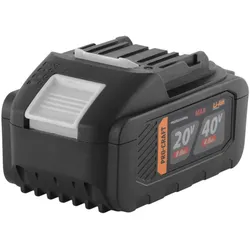 Procraft, Werkzeugakku + Ladegerät, 20/40 Akku 20 / 40 V 8,0 / 4,0 Ah Li-Ion mit Ladestandanzeige (20 V)
