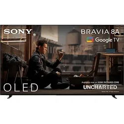 SONY BRAVIA 8A K-77XR8A OLED TV (Flat, 77 Zoll / 195 cm, 4K, SMART TV)