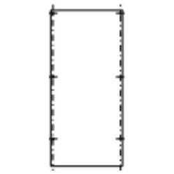 Hager ZAY47433M Montageplatte KVS f.ZAL142 PVC 600x276x6mm Montageplatte 1 St.