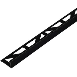 Dural Winkelprofil Aluminium Rocks Basalt strukturbeschichtet kaufen H=7 mm