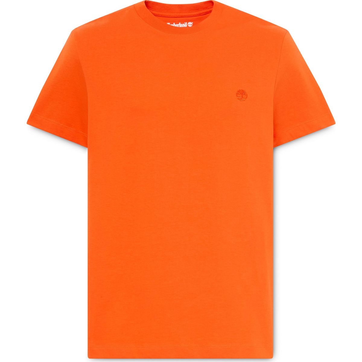 Timberland Mens Short Sleeve Tee (slim) tangerine tango M TBC0YHBUAI51-M
