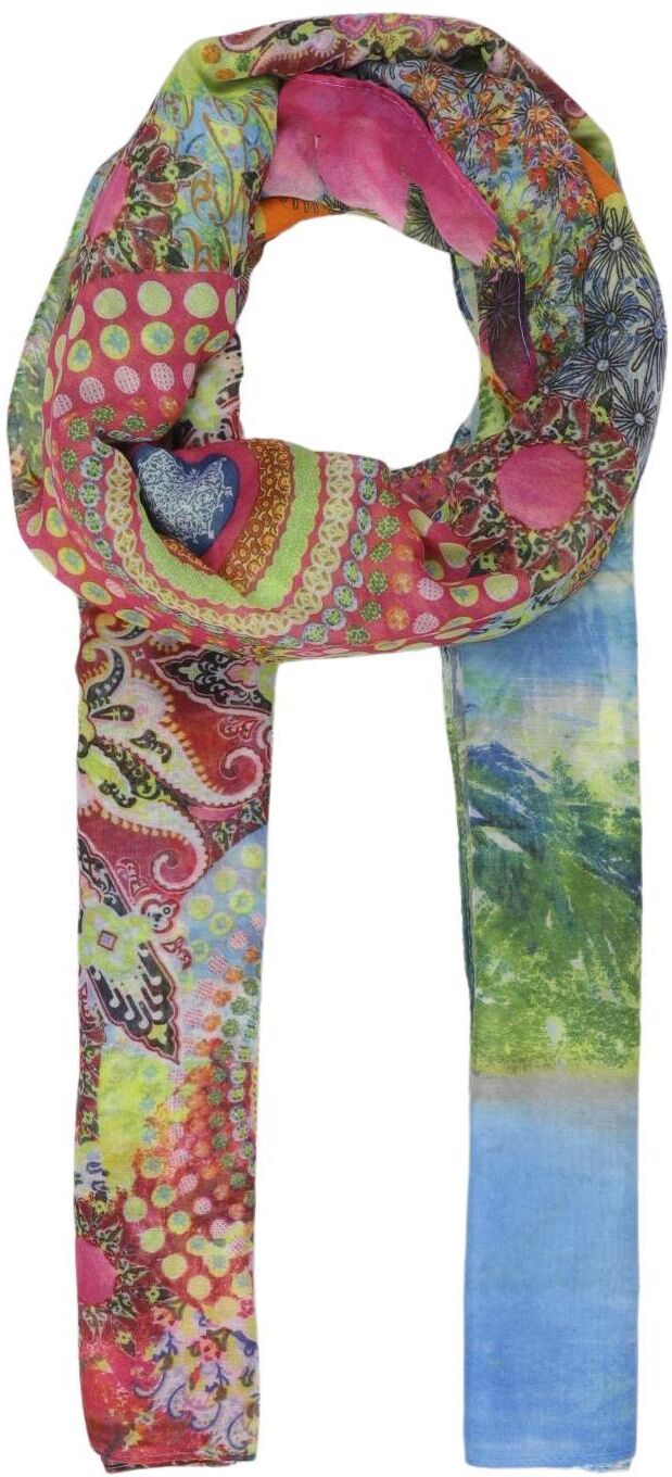 Desigual Damen Schal oder Tuch, Mehrfarbig, Synthetik - Second Hand